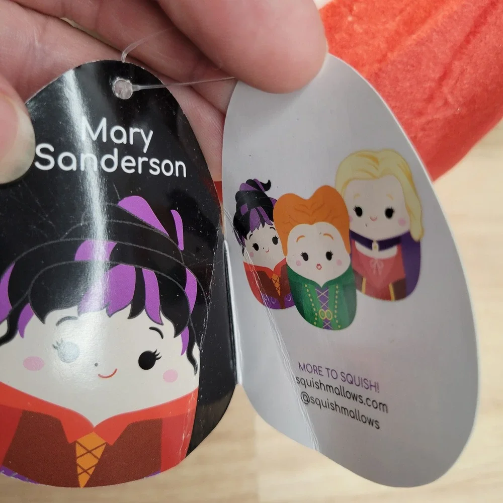 Disney Hocus Pocus Squishmallow Mary Sanderson Plush Halloween‎ Witch NWT 5